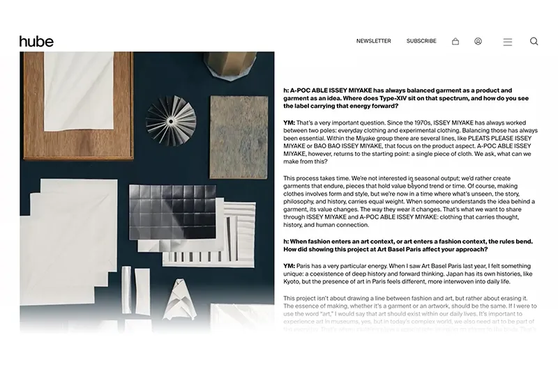 hube magazine Thumbnail