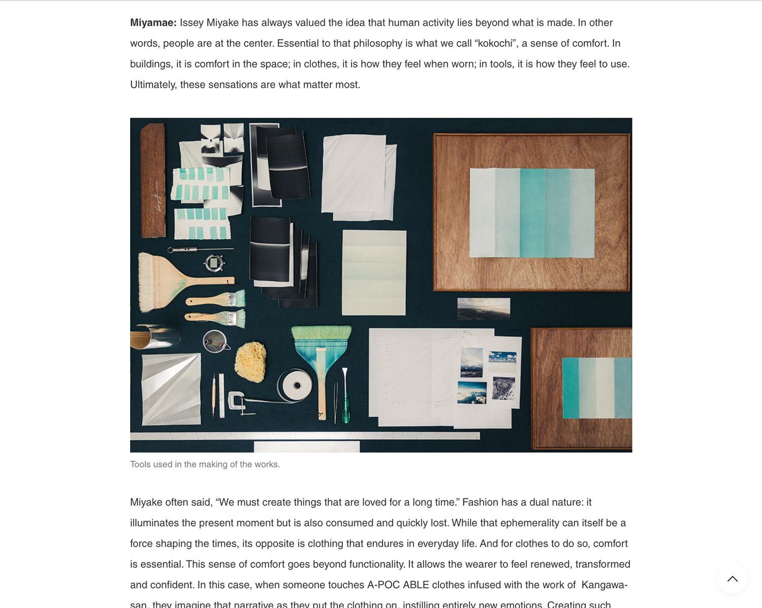 Interview article featuring Eugene Kangawa/Eugene Studio